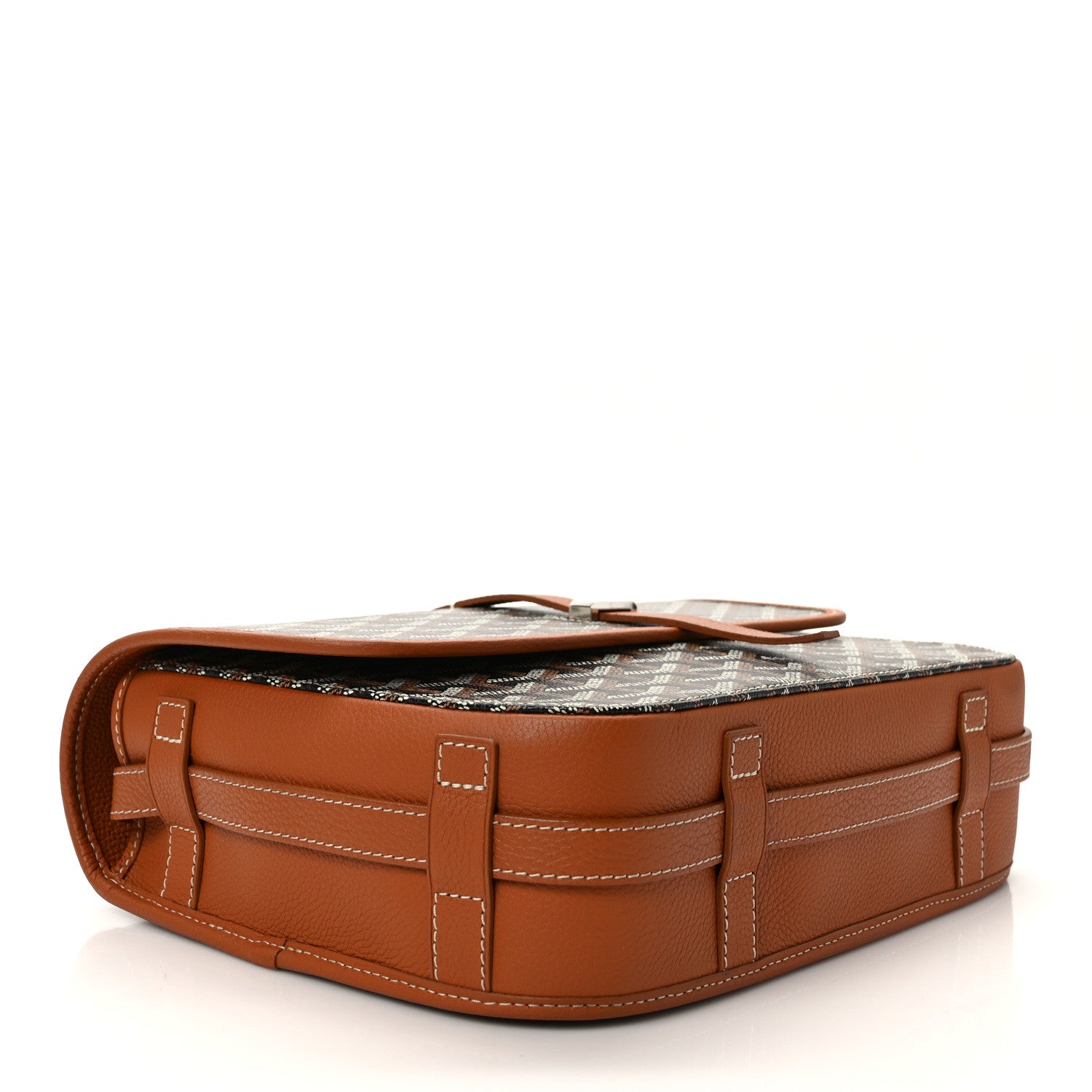 Goyard Goyardine Belvedere II MM Messenger Bag Black Gold 4 of 9