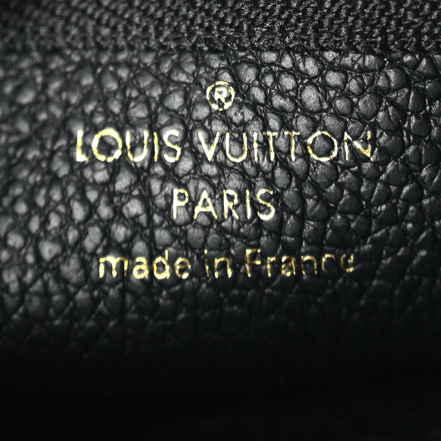 Monogram Empreinte Leather Black