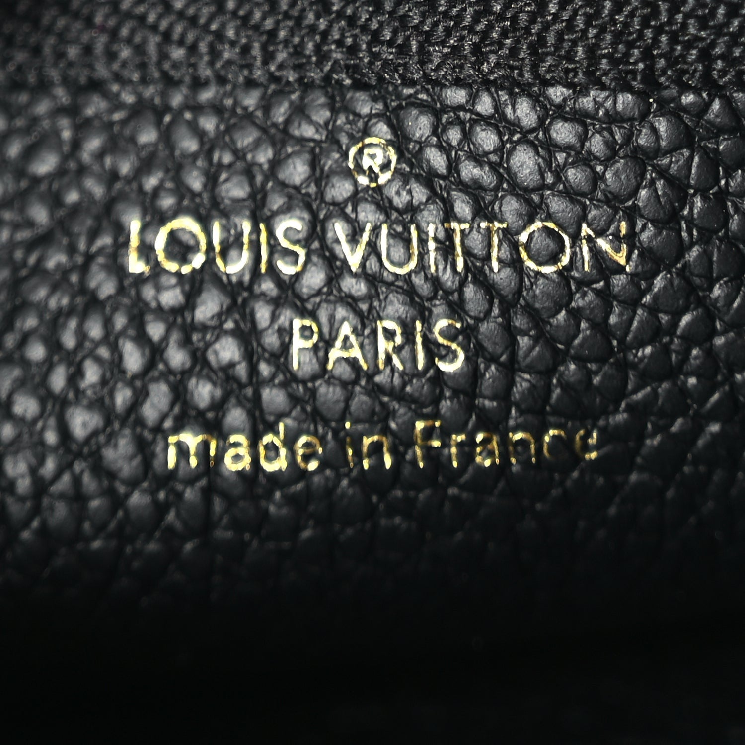 Louis Vuitton Monogram Empreinte Leather Black 7 of 7