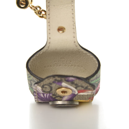 Gucci GG Supreme Monogram Flora Ophidia Airpod Case Beige 4 of 5