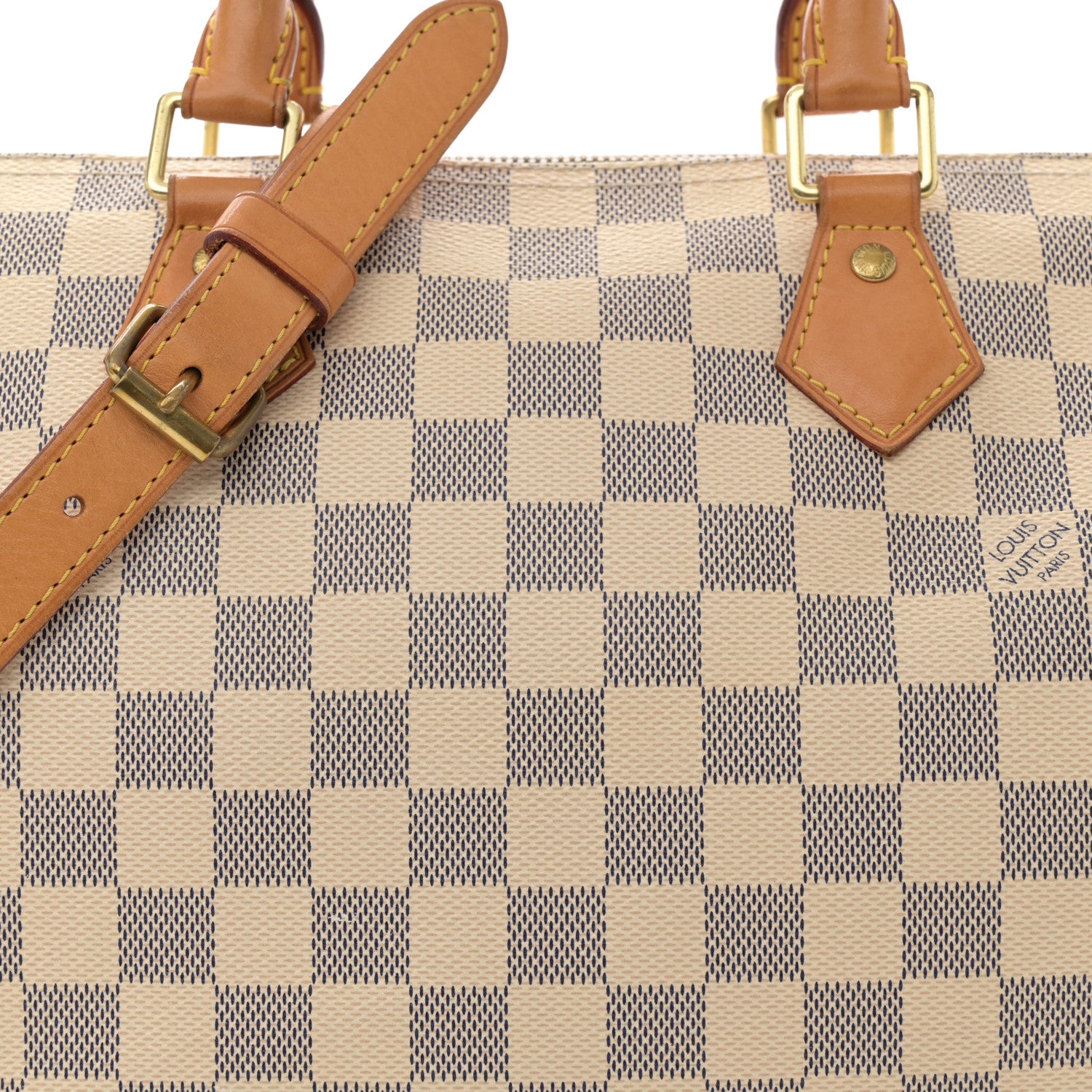 Louis Vuitton Damier Azur Speedy Bandouliere 30 8 of 14