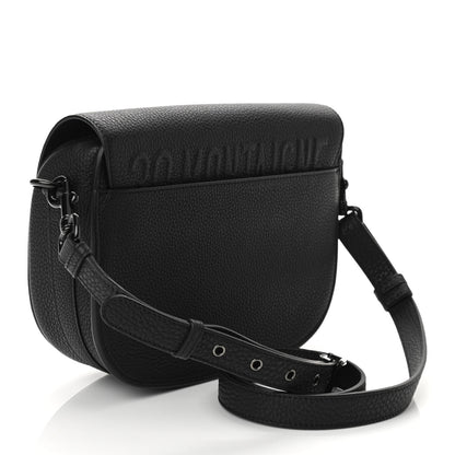 Christian Dior Grained Calfskin Medium Bobby Flap Black 3 of 10