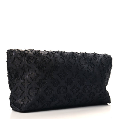 Louis Vuitton Lurex Quilted Monogram Altair Clutch  Black 3 of 11
