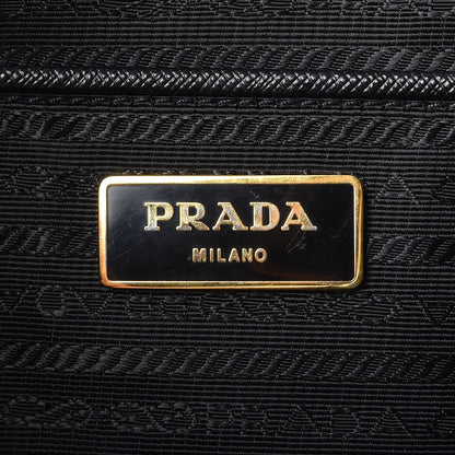 Prada Saffiano Lux Large Tote Nero Black 6 of 12