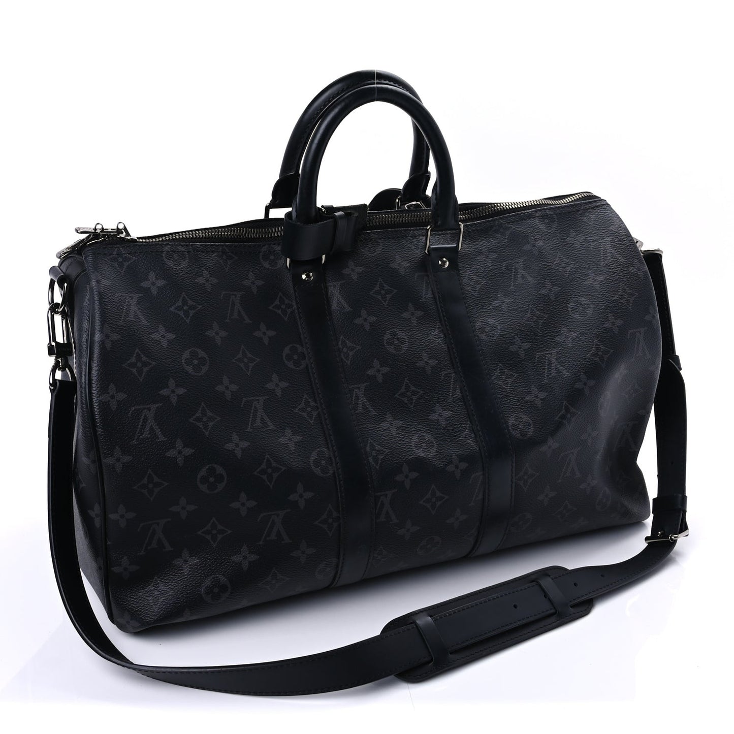 Monogram Eclipse Keepall Bandouliere 45  Black