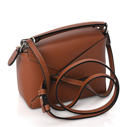 Loewe Calfskin Mini Puzzle Edge Bag Tan 2 of 8