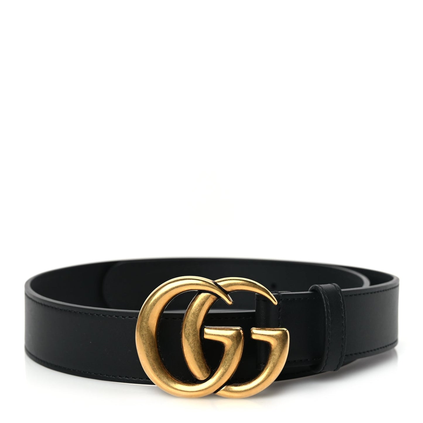 Calfskin Double G 30mm Belt 75 30  Black