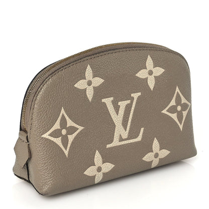 Louis Vuitton Empreinte Monogram Giant Cosmetic Pouch PM Tourterelle Crème 3 of 7