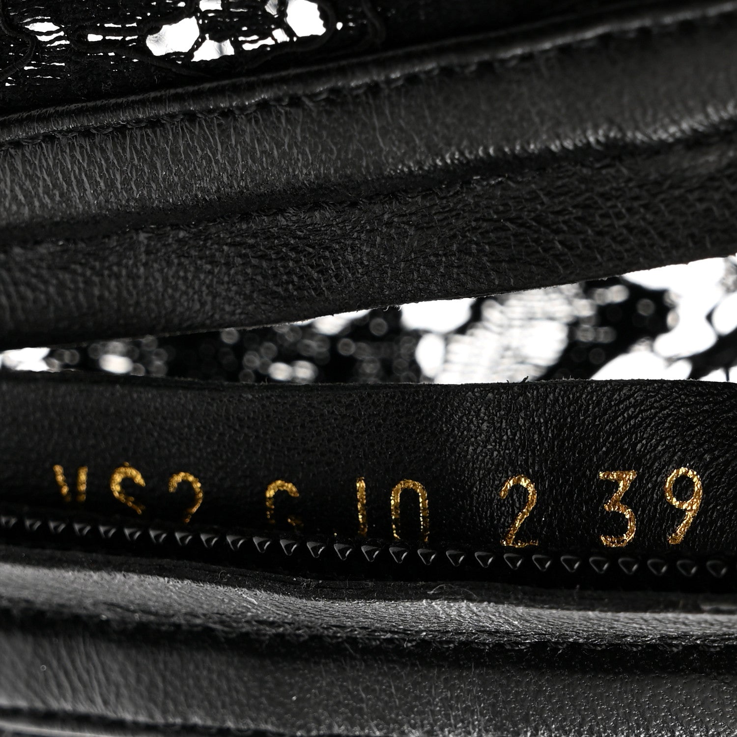 Valentino Garavani Lace Over The Knee Boots 39 Black 8 of 9