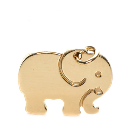 Tiffany 18K Yellow Gold Elephant Never Forgets Charm 1 of 4