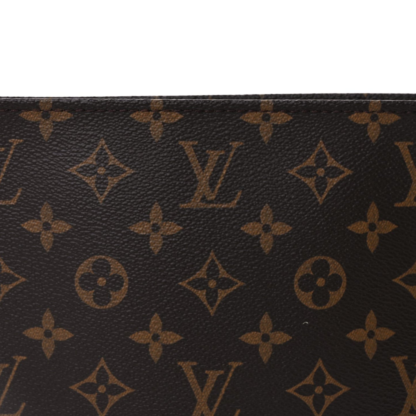 Monogram Toiletry Pouch 26 Brown