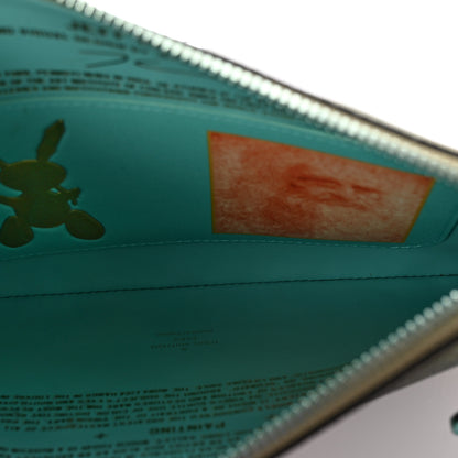 Louis Vuitton Masters Da Vinci Pochette Clutch Vert D'eau 5 of 6