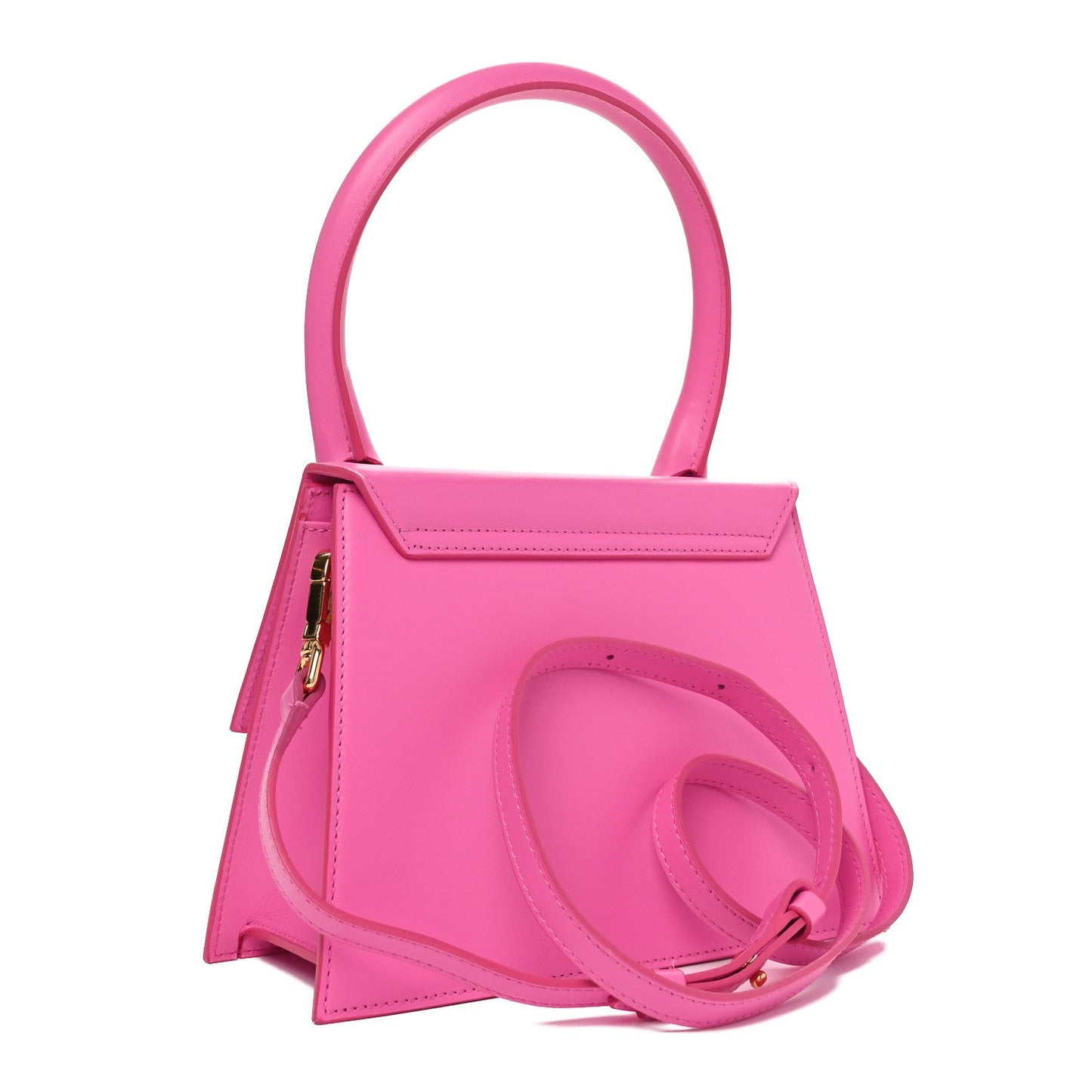 Smooth Calfskin Le Grand Chiquito Neon Pink