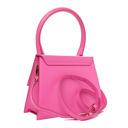 Jacquemus Smooth Calfskin Le Grand Chiquito Neon Pink 3 of 7