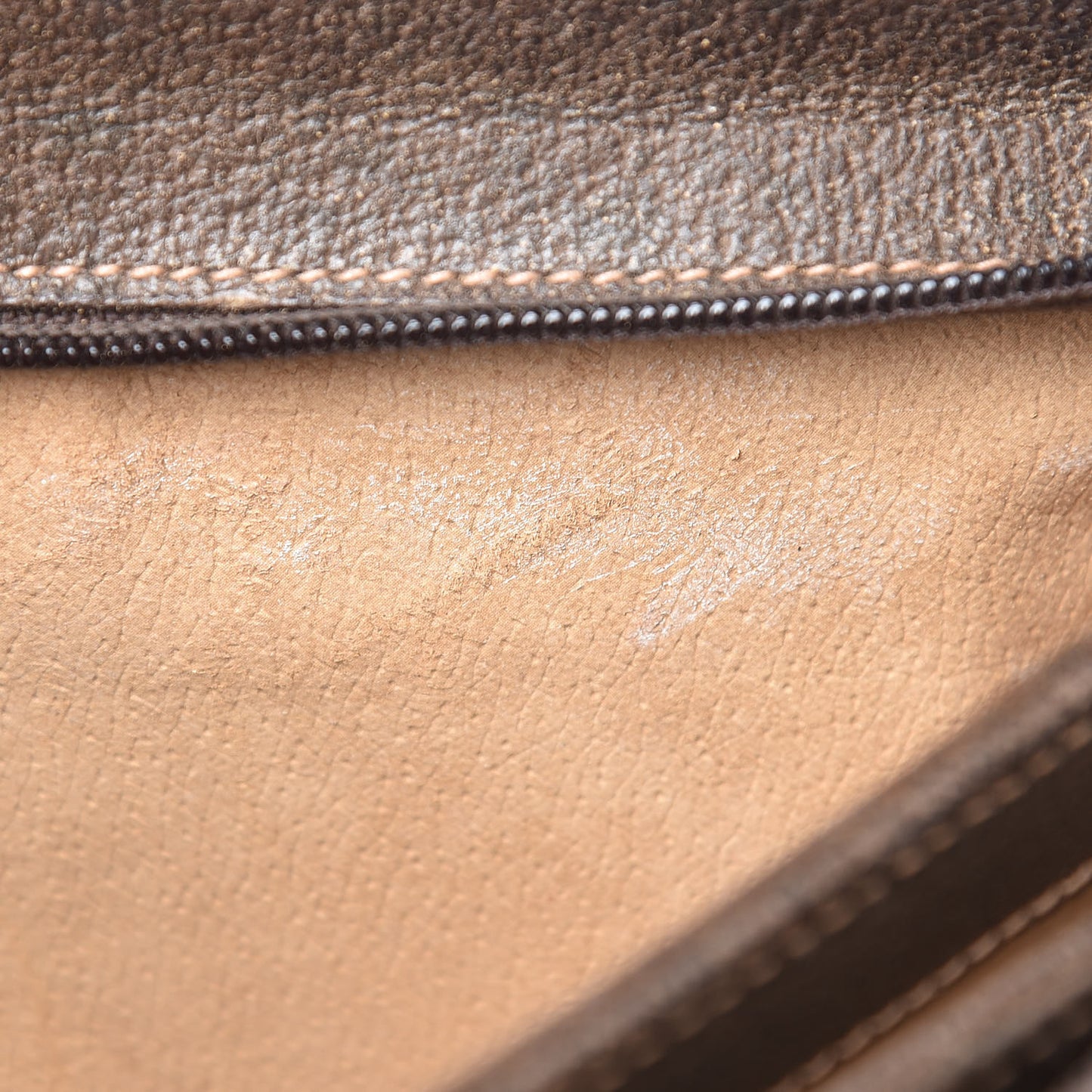 GG Plus Monogram Web Shoulder Bag Dark Brown