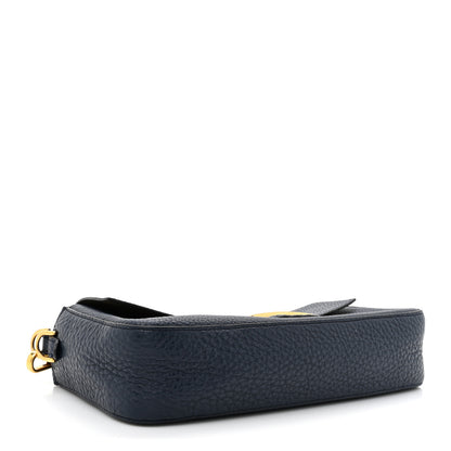 Fendi Cuoio Romano Selleria Baguette Indaco 4 of 14