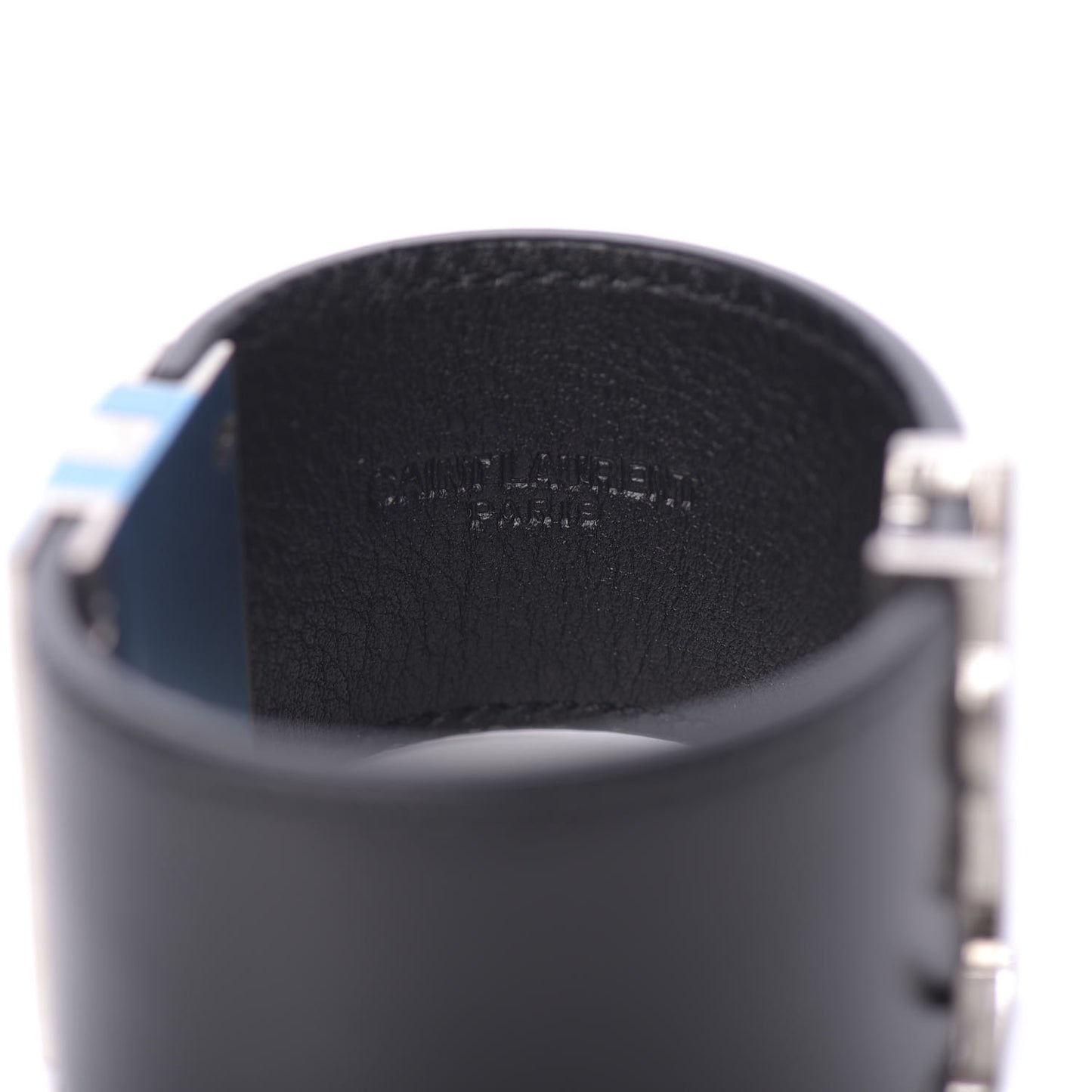 Calfskin Monogram Bracelet Black