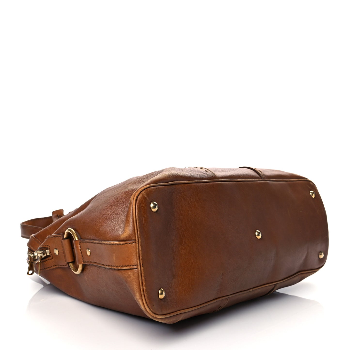 Calfskin Oversized Muse Brown