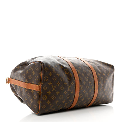 Louis Vuitton Monogram Keepall Bandouliere 55 3 of 13