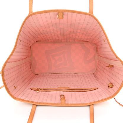 Louis Vuitton Damier Azur Tahitienne Neverfull MM 5 of 12