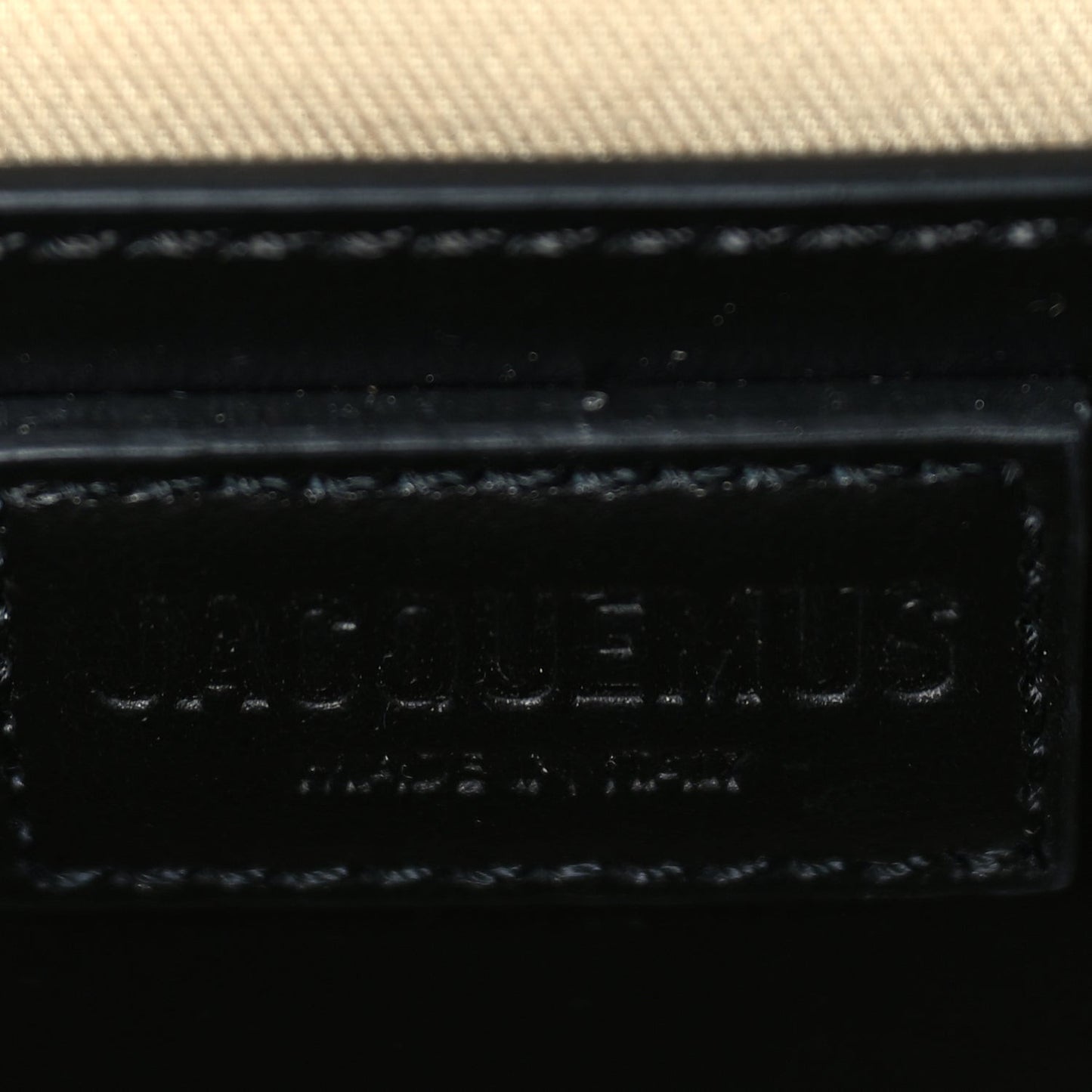 Smooth Calfskin Le Grand Bambino Black