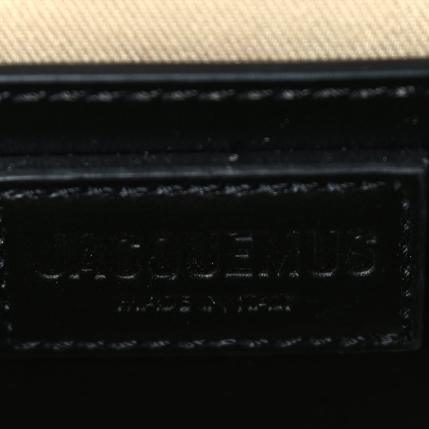 Jacquemus Smooth Calfskin Le Grand Bambino Black 5 of 8