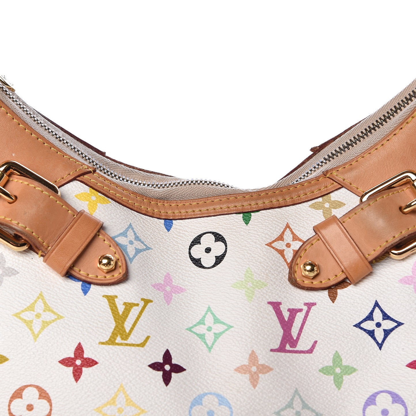 Monogram Multicolor Greta White