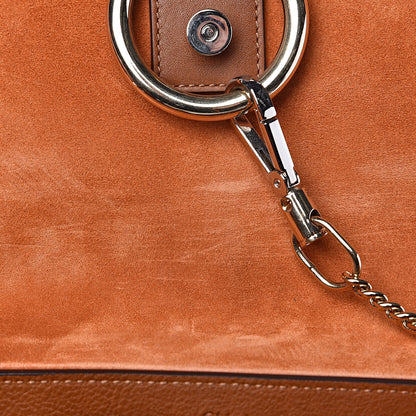 Chloe Calfskin Medium Faye Day Shoulder Bag Tan 9 of 12