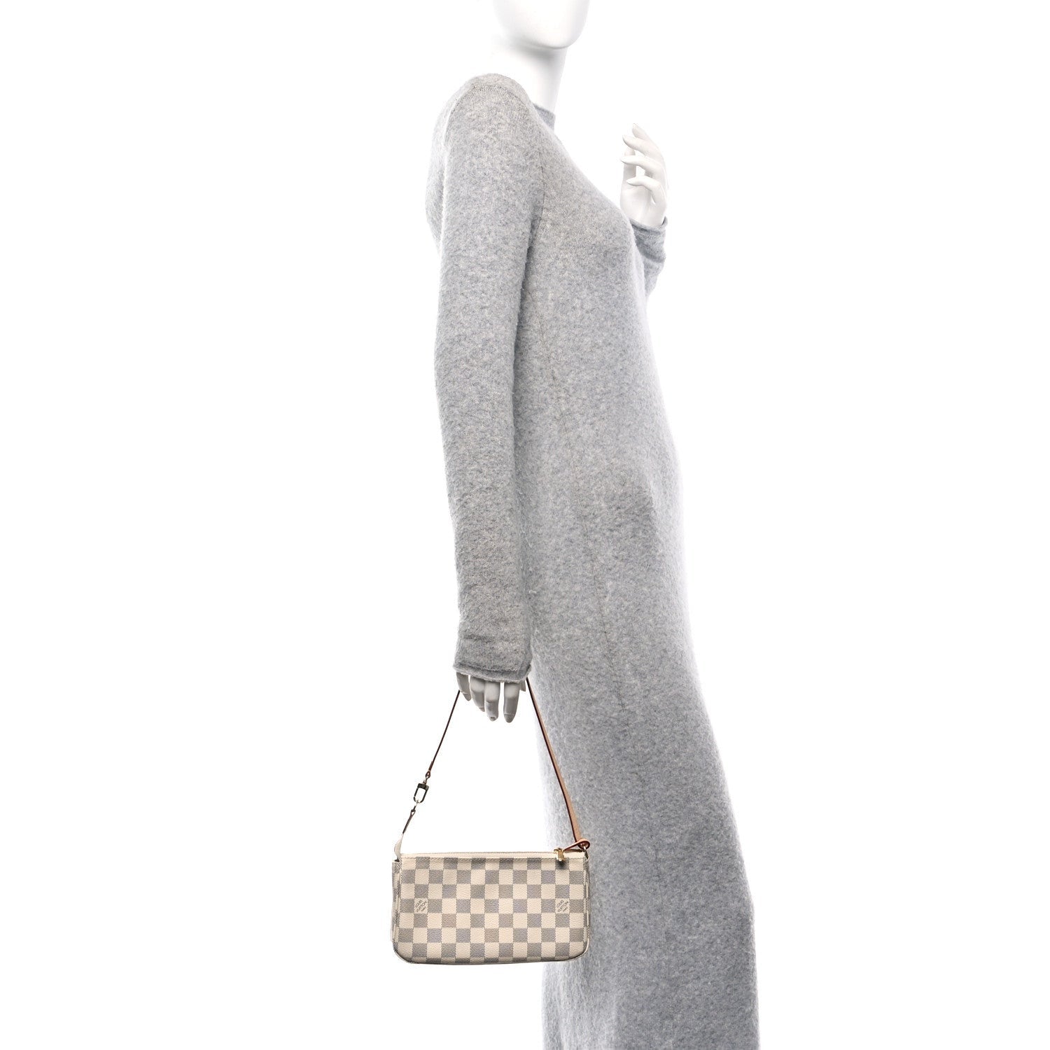 Louis Vuitton Damier Azur Pochette Accessories NM 2 of 7