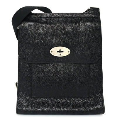 Mulberry Natural Grain Calfskin Antony Messenger Crossbody Black 1 of 8
