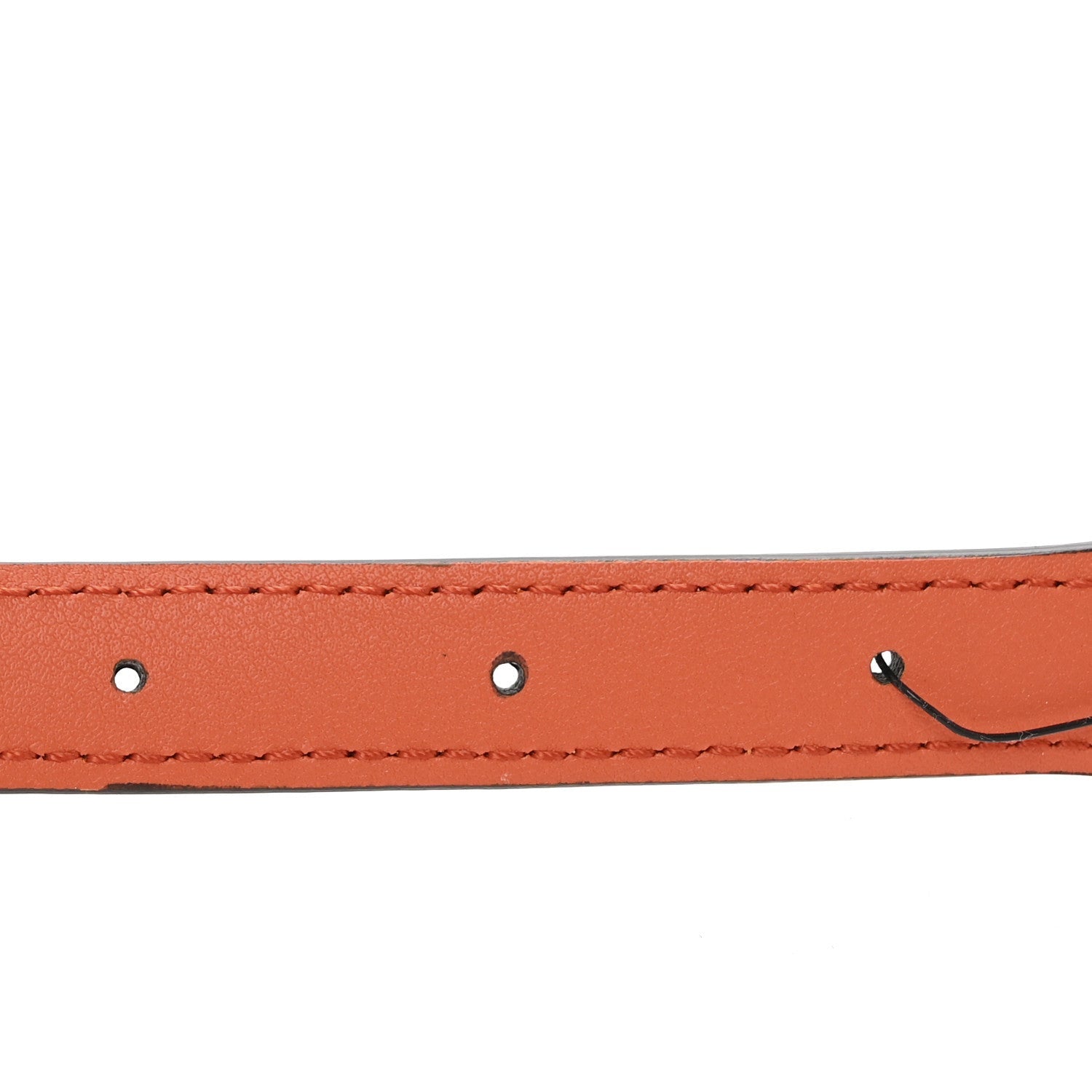 Gucci Efesto Leather Womens Horsebit 15/23mm Belt 85 34 Orange 4 of 7