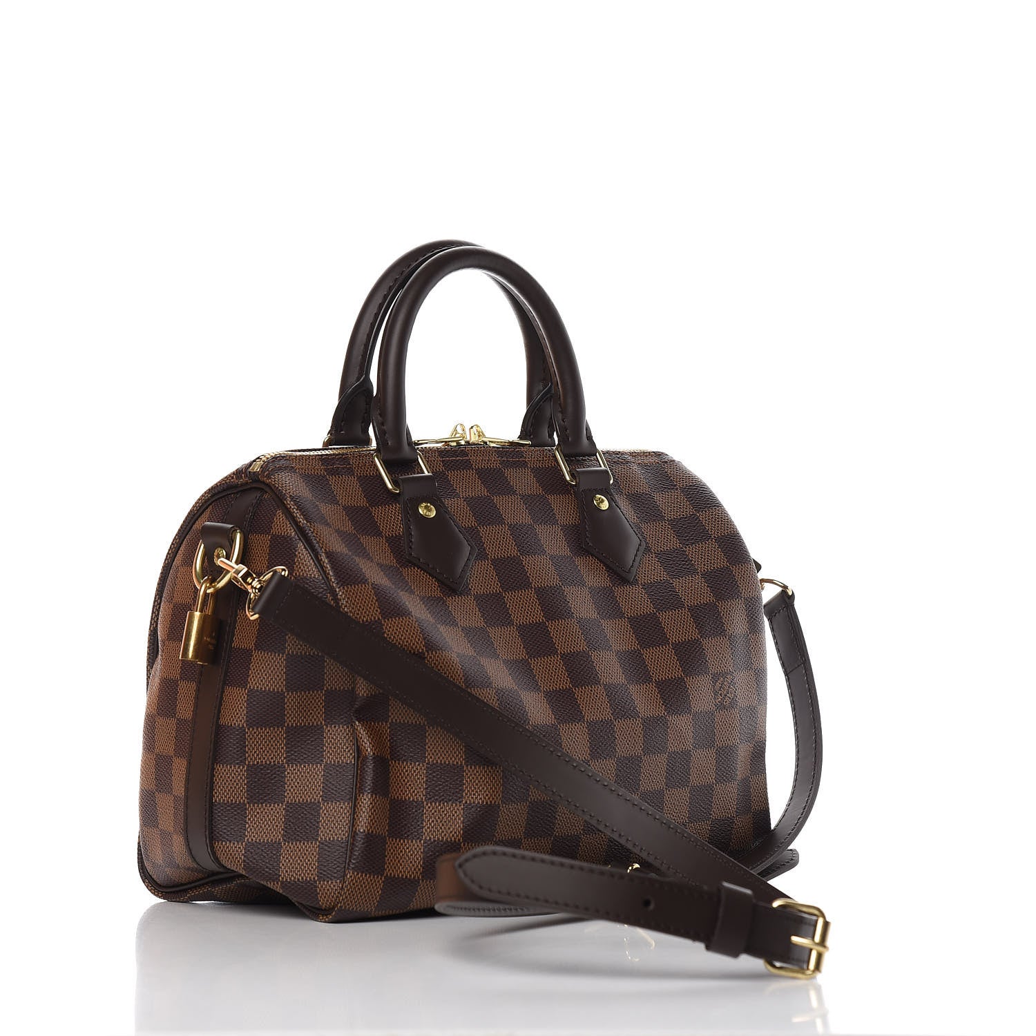 Louis Vuitton Damier Ebene Speedy Bandouliere 25 4 of 12