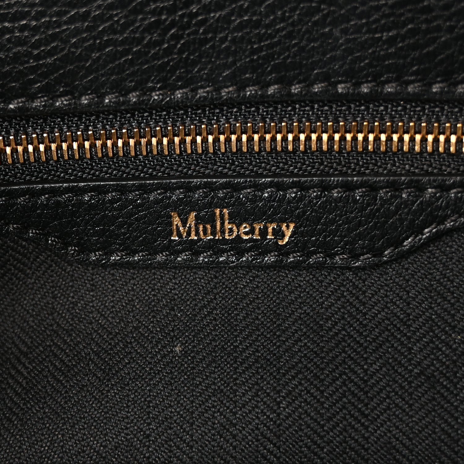 Mulberry Calf Hair Calfskin Leopard Print Small Belted Bayswater Tote Black 5 of 8