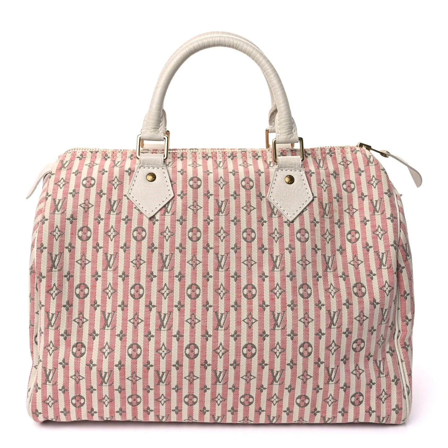 Mini Lin Croisette Speedy 30 Rouge