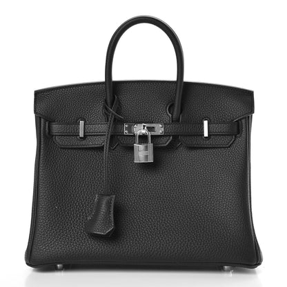Hermes Togo Birkin 25 Black 1 of 27