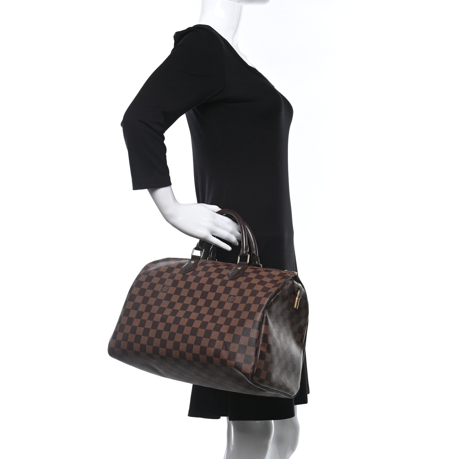 Louis Vuitton Damier Ebene Speedy 35 2 of 10