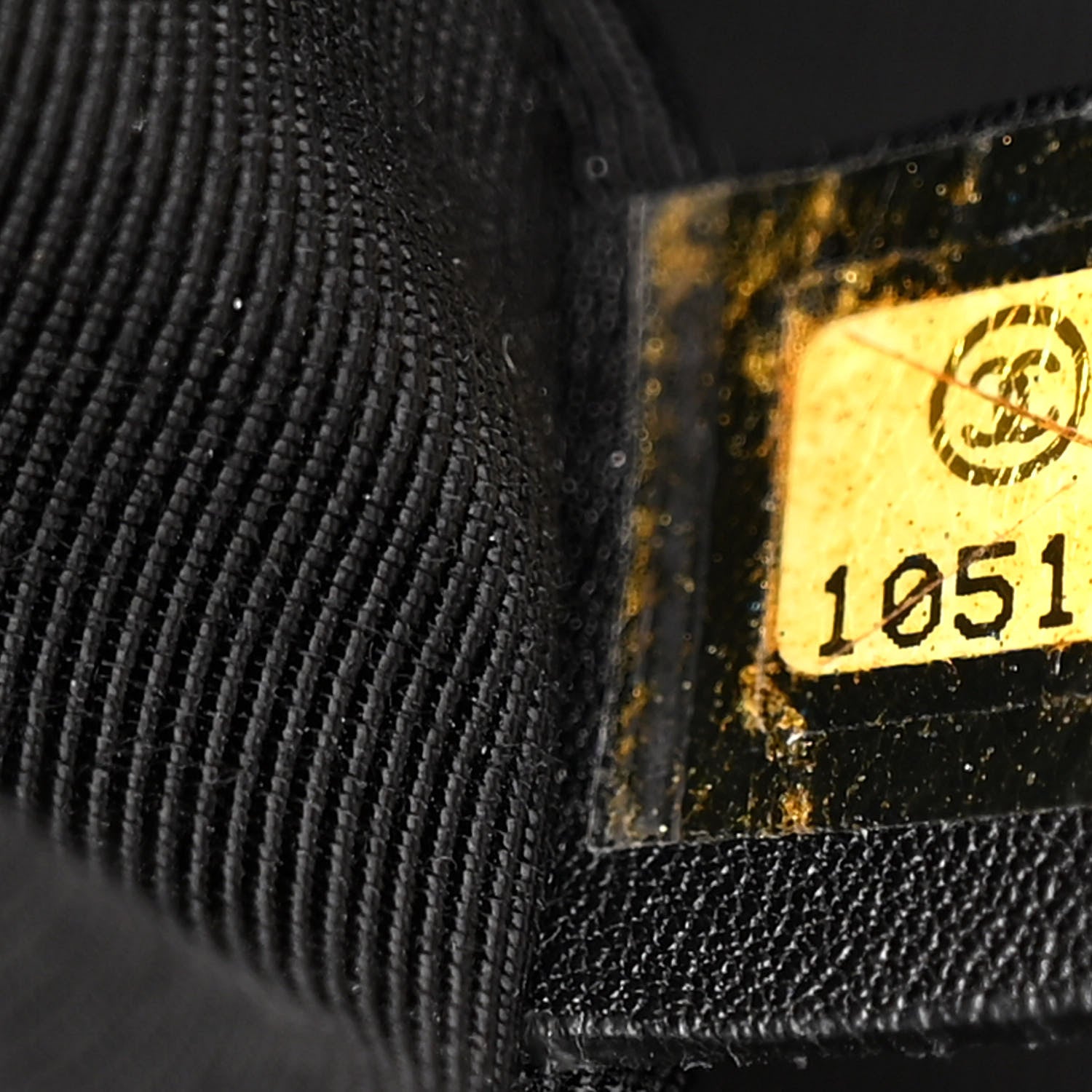 Chanel Striped Canvas CC Tote Blue White Black 7 of 19