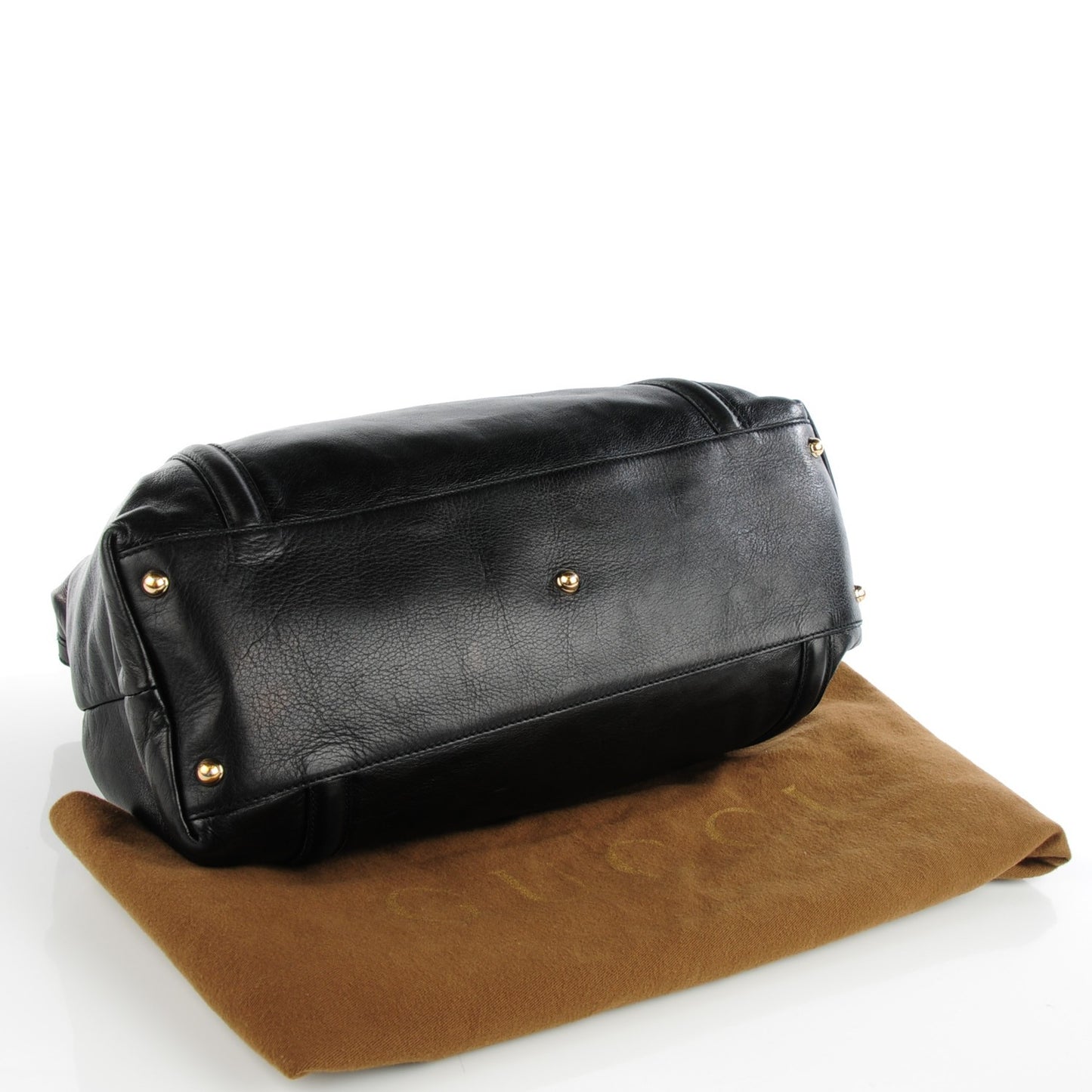 Calfskin Medium Britt Tote Black