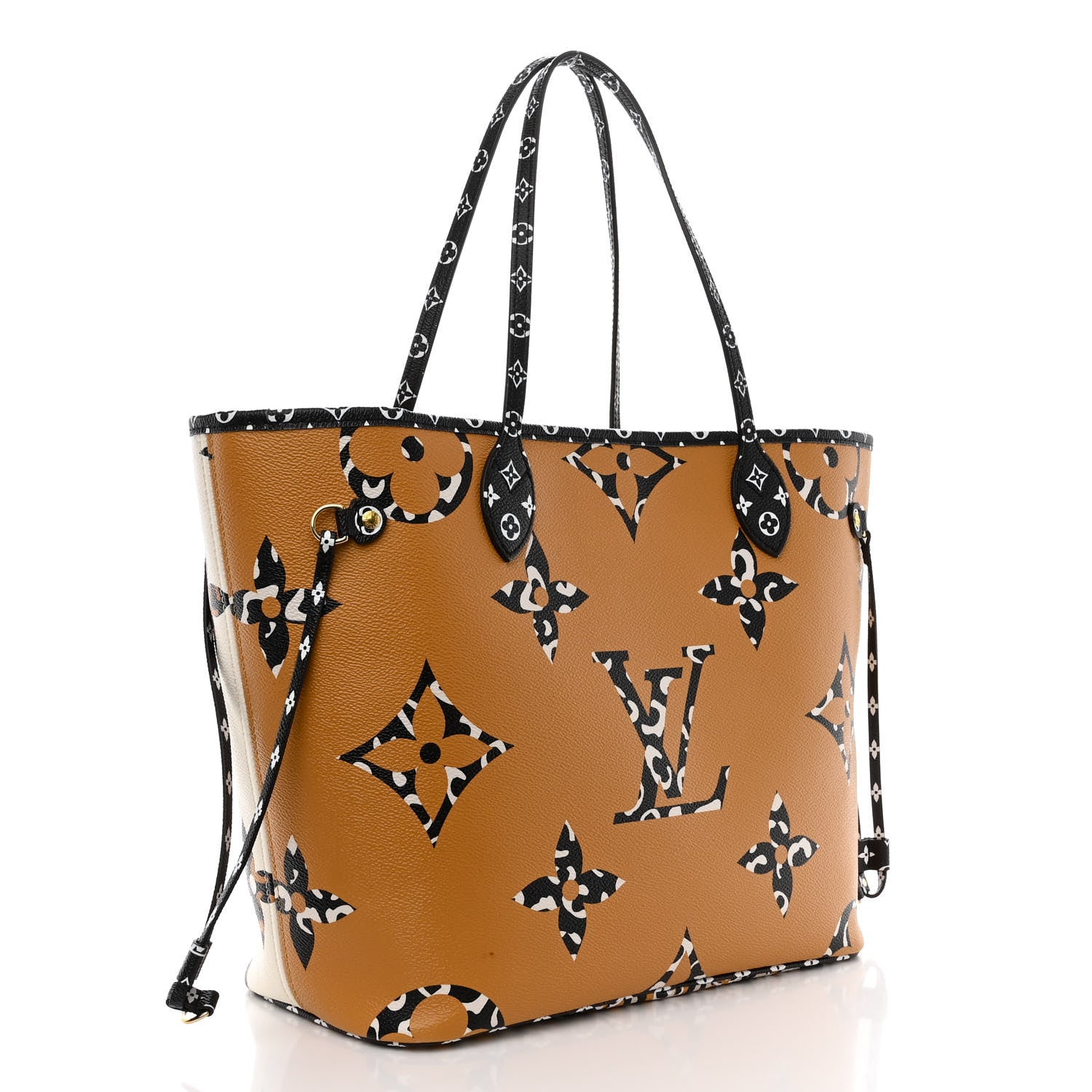 Louis Vuitton Monogram Giant Jungle Neverfull MM Ivory 4 of 12