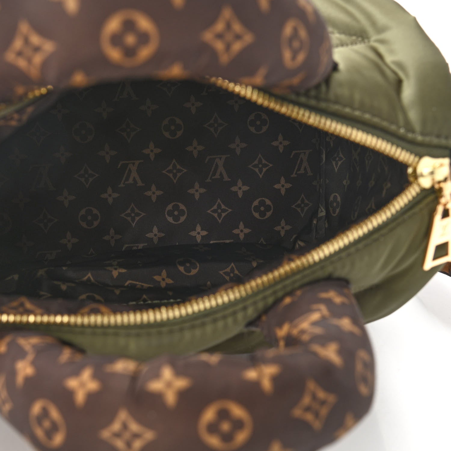 Louis Vuitton Econyl Mini Monogram Pillow Speedy Bandouliere 25 Khaki 5 of 9