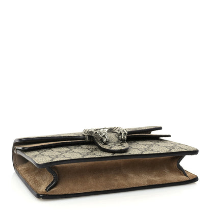 Gucci GG Supreme Monogram Super Mini Dionysus Shoulder Bag Taupe 3 of 8