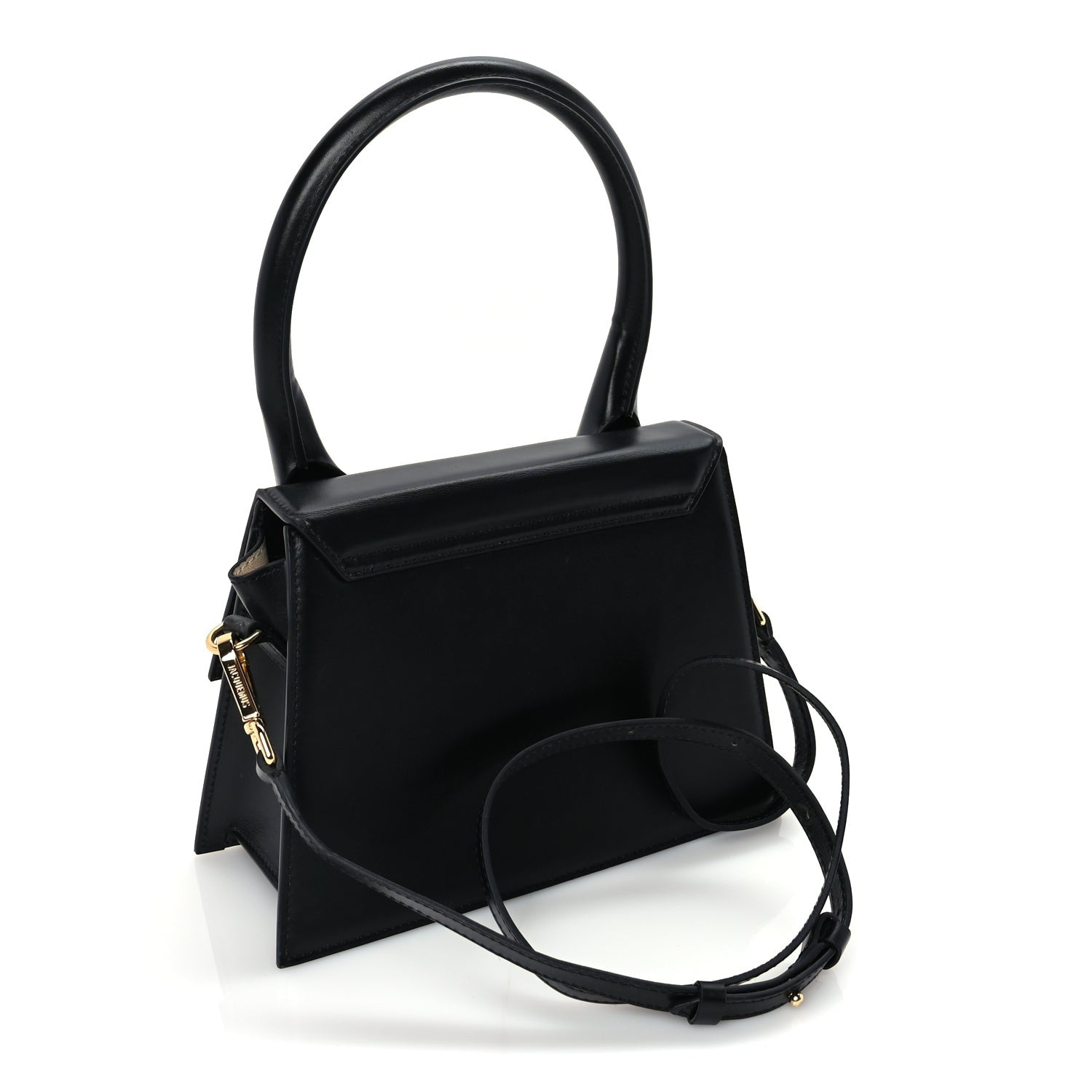 Jacquemus Smooth Calfskin Le Grand Chiquito  Black 2 of 8
