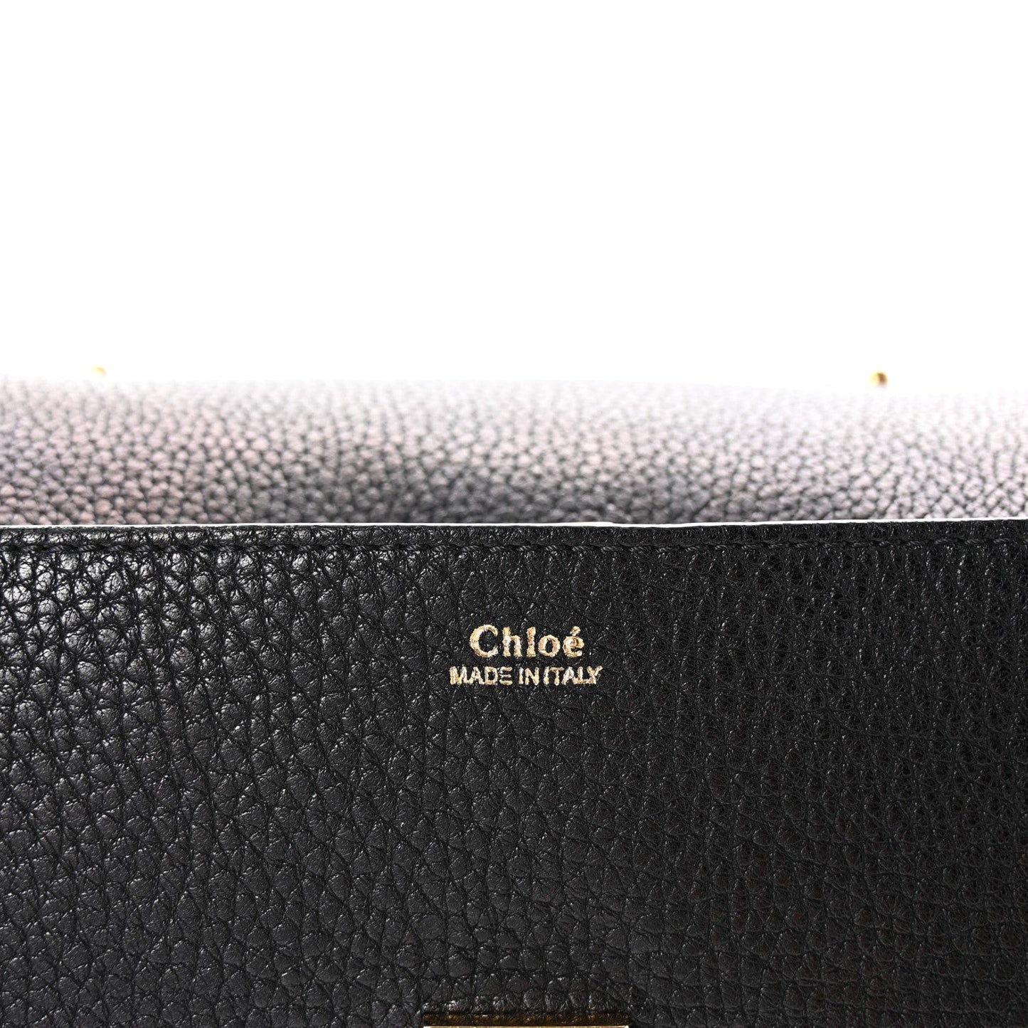 Grained Lambskin Drew Shoulder Bag Black