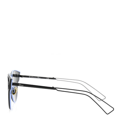 Christian Dior Sculpt Cat Eye Sunglasses Black Blue 3 of 7