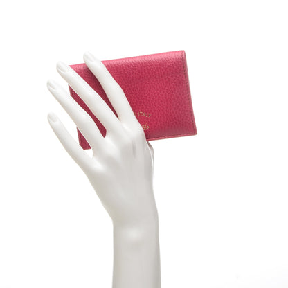 Gucci Dollar Calfskin Swing Train Pass Card Case Blossom 2 of 6