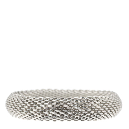 Tiffany Sterling Silver Somerset Mesh Bracelet 3 of 5