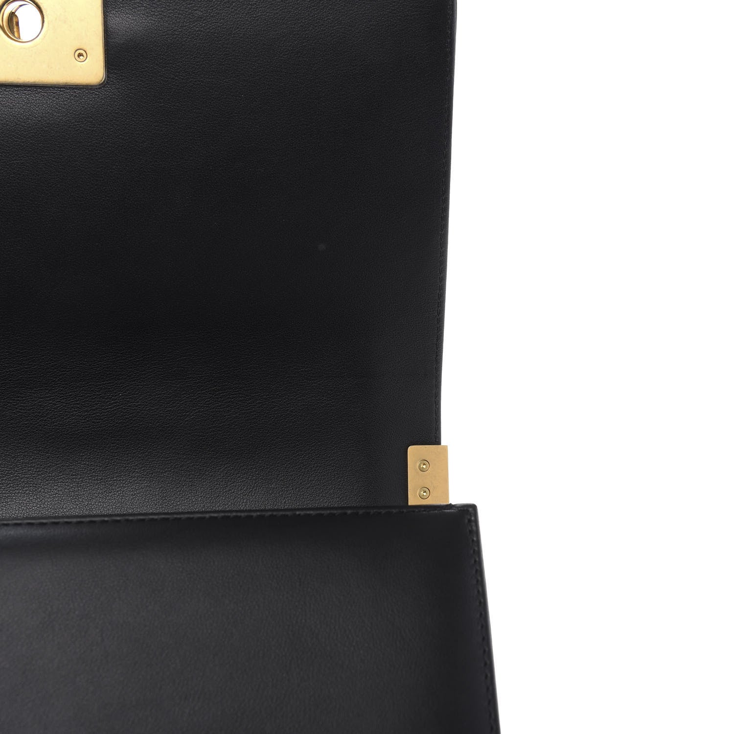 Chanel Lambskin Quilted Medium Boy Flap Black 8 of 11