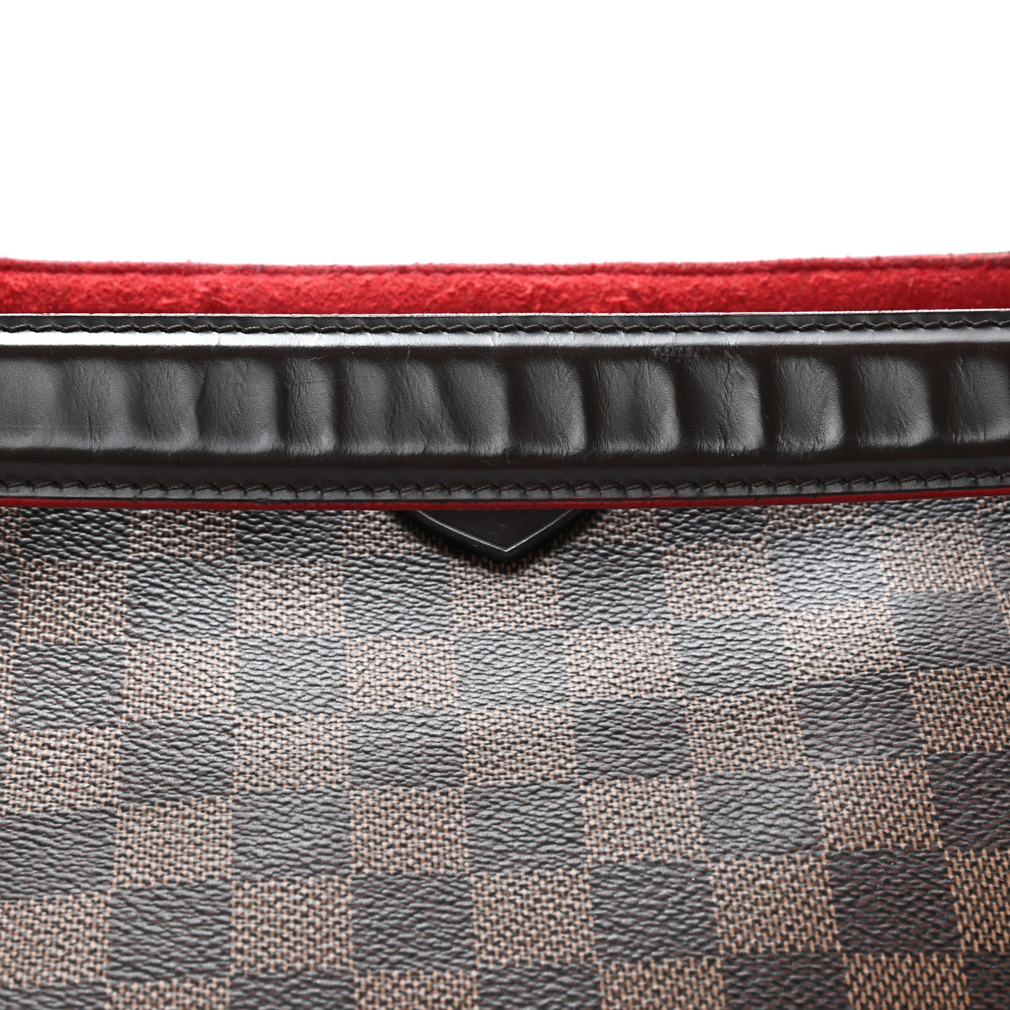 Damier Ebene Caissa Hobo Cherry