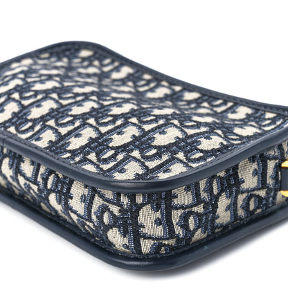 Christian Dior Oblique Diorquake Clutch Blue 11 of 11