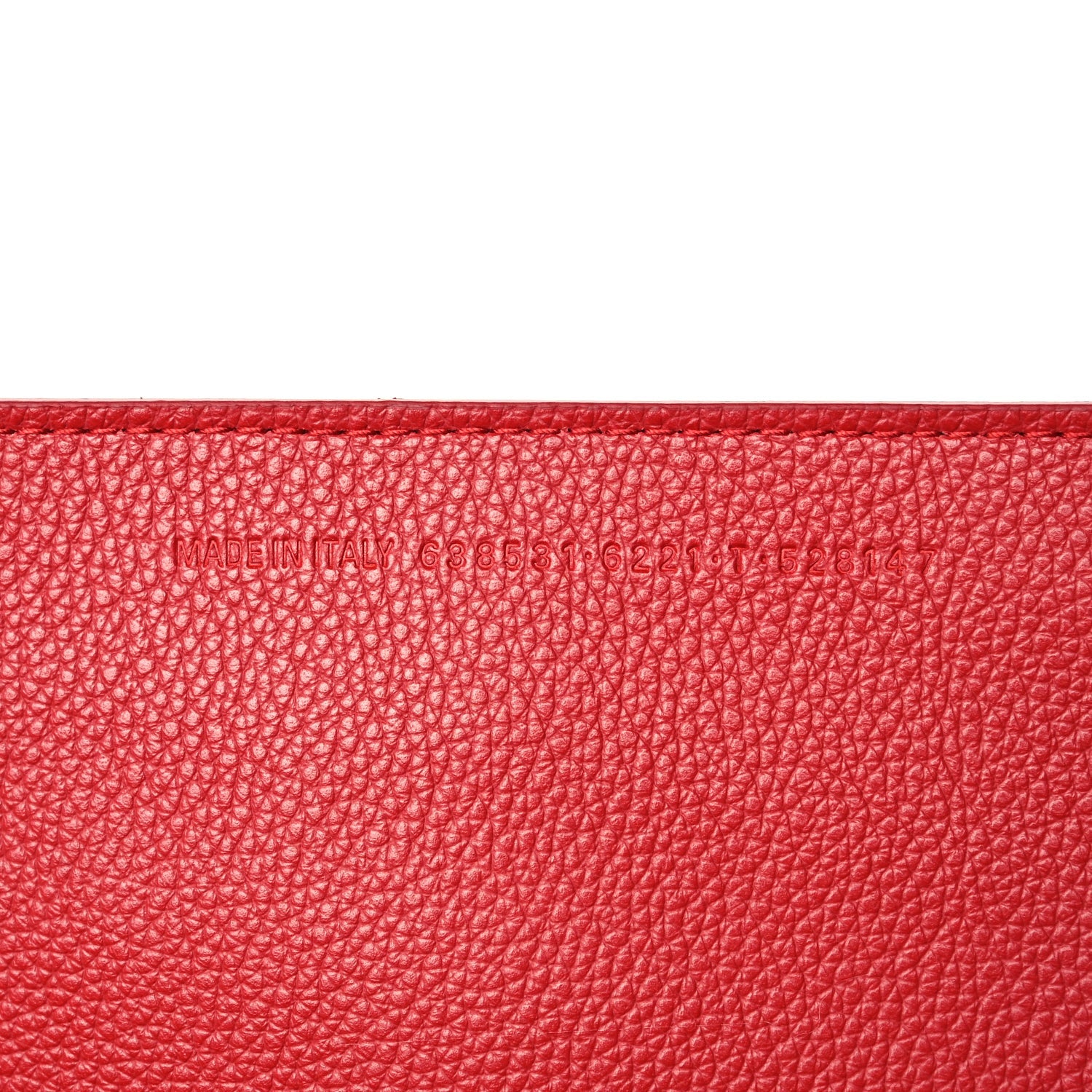Balenciaga Grained Calfskin Neo Classic Gold Hardware Large Top Handle Bag Medium Red 6 of 9